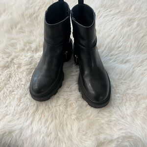 Marc Fisher Black Ankle Boots